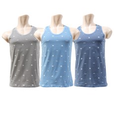 BEVERLY HILLS POLO CLUB 比佛利保羅 男士透氣棉質Logo圖案背心3件組