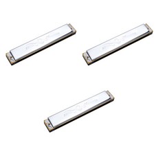 ANGEL MUSIC 口琴 AH-E24 3p, 銀