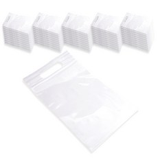 Bom91 素面拉鍊購物袋 150入, 單一顏色