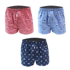 BEVERLY HILLS POLO CLUB 比佛利保羅 男士透氣棉質細格紋四角褲3件組