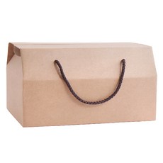 봄91 繩帶提把 多用途提把盒 4號 27.5 x 18.5 x 9 cm, 混色, 8個