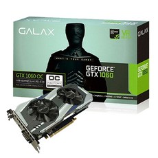 GALAX 지포스 그래픽카드 GTX1060 OC D5X 6GB