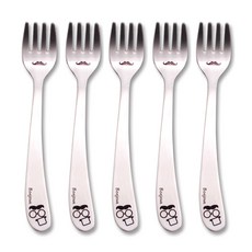 RAONNURI Bonjour Kitchen 幼兒長柄叉, 混合顏色