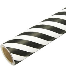 第一 斜紋紙捲包裝紙 20m, 黑色, 1個