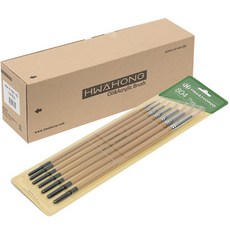 HWAHONG 油畫壓克力筆刷 804R 7入組, 7種, 10套