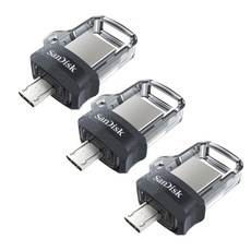 샌디스크 USB 울트라듀얼OTG M3 SDDD3-064G 3p, 64GB