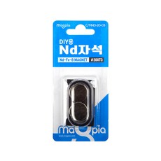 Magpia DIY用釹強力磁鐵 20 x 3 mm, 4入, 單一顏色
