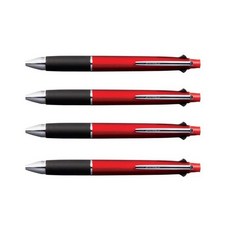 JETSTREAM UNI 4 色 & 銳利 0.5mm, 波爾多, 4件