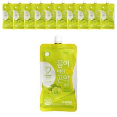 Jadamsun 低卡蒟蒻果凍飲 青葡萄口味, 11入, 110ml