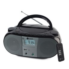 LOTTE 樂天 手提式CD音響, PINGKY-800, 黑色的