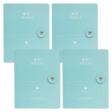 there's 4*6迷你袖珍相冊, 薄荷, 20張