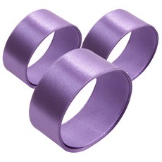 봄91 공단리본 25mm 3p, 42 보라, 45m