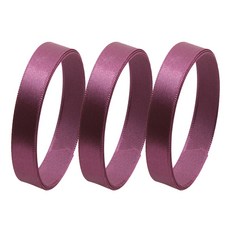 봄91 공단리본 10mm 3p, H26 포도주, 45m
