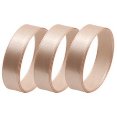 봄91 공단리본 15mm 3p, 06 베이지, 45m