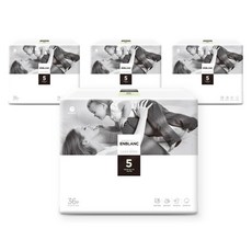 앙블랑 프리미엄 킵밴드 기저귀 남녀공용, 5단계, 144매