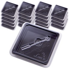 봄91 국산 BG블랙 파베초콜릿트레이, 혼합 색상, 20개입