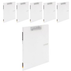 ECO Chungwoon 透明彩色夾槓桿式文件夾 A4, 隨機出貨, 6個