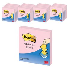 3M Post-it 便利貼彈出式補充包 SSN 76*76mm 90入, 可愛的粉紅色, 20件