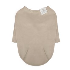 PUPPY ANGEL 狗狗日常T恤七分袖, 89 Beige