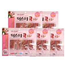 강아지 미스터쿡 혼합 건조간식, 오리, 300g, 5개