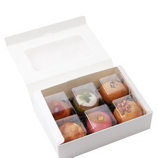 봄91 SW화이트 윈도우 원터치상자 18 x 12.5 x 5 cm, 1개입, 8개