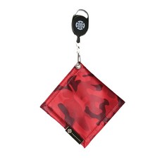 TECH SKIN 軍事風格捲線器清潔巾, 紅色, 1個