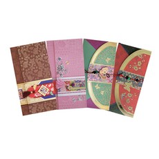 From&To 零用錢信封 213B207q56 4p, 混合顏色, 2套