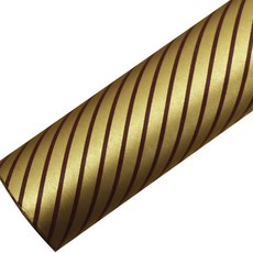 솔로몬샵 코코 사선 종이롤포장지 20m, 초코, 1개