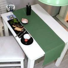 NASANDECO 桌旗, 淺綠色 261-49, 6人用(220 x 30 cm)