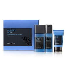 悅詩風吟 Forest For Men Moisture Special Skin Care Set, 保溼活膚水180ml+乳液120ml+刮鬍洗面乳50ml, 1組
