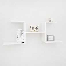 CUBICS 2層壁架 X43, 2層, 白色