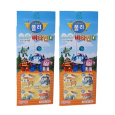 로보카폴리 비타민D 복숭아맛, 250정, 2개