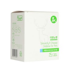 아이앤지메딕스 반려동물 이뮤노벳 영양제, 식욕회복, 15ml, 20개