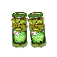베르니 피티드 그린올리브, 290g, 2개입