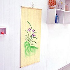 수지매트 PP장식문발 베이지