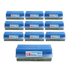 Feelluck 雙倍經濟筆芯 6 層板橡皮擦 10p, 混色