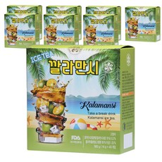 꽃샘 깔라만시 아이스티 40p, 560g, 8개입, 40개입