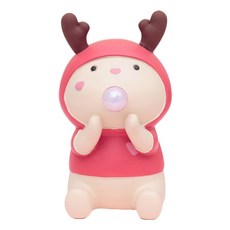 미니띠네 귀여운 후드 모자 캐릭터 저금통 중, B, 1개