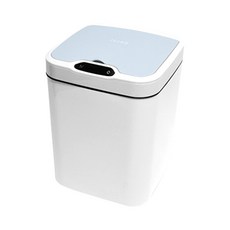 智慧感應垃圾桶 15L, 白色, 1個