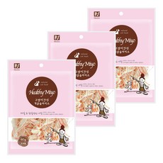 헬씨미요 고양이 간식, 게살슬라이스, 50g, 3개