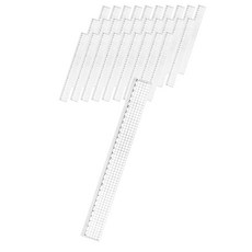 Alpha辦公用直尺 30cm, 30件, 混色