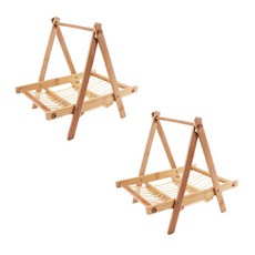 Bloom at home 竹製炸物點心籃, 混色, 2組