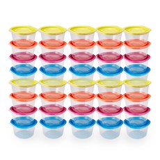 cimelax 熟米飯微波容器 40p 套組, 隨機發貨, 1組