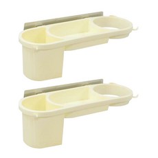 ABM 膠粘式多功能乾燥器支架, 象牙, 2件
