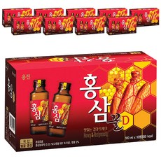 웅진 홍삼꿀D 드링크, 100ml, 100개