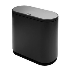 Hickey's Double 多功能垃圾桶 10L, 黑色的, 1個