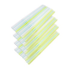 AGAFURA 可彎免洗吸管 21cm, 混色, 500支