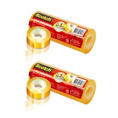 쓰리엠 스카치 다용도 테이프 550 리필 12mm x 30m 12p, 2개입