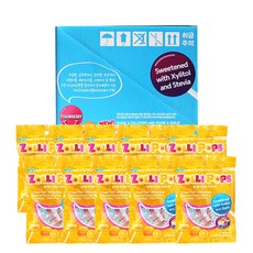 Jolly Pop 無糖棒棒糖橙味, 40g, 10包