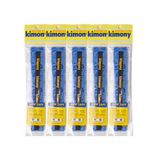 키모니 하이 소프트 레전드 오버그립 플라워 KGT137 5p, 블루, 5개